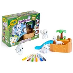 Фигурки для раскрашивания Crayola Washimals Сафари 74-7328