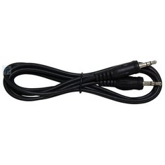 Кабель Hama H-48912, Jack 3.5 (m)- Jack 3.5 (m), 1.5 м, черный (00048912)