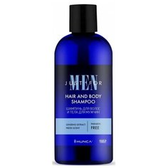 Шампунь для волос и тела для мужчин Hunca Just for men, 400 мл