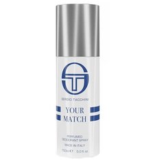 Sergio Tacchini Мужской Your Match Дезодорант-спрей (spray) 150мл