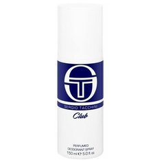Дезодорант спрей Club, 150 мл Sergio Tacchini