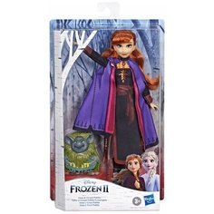Disney Кукла Frozen 2 Холодное сердце Анна с троллем E8762/E8751 Hasbro