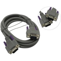 Кабель Hama H-42092 00042092 VGA (m) VGA (m) 5м серый