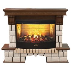 Электрокамин 3D очаг, RealFlame, Stone New 33 AO, 3D Firestar 33