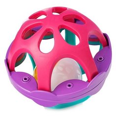 Прорезыватель "Шар", розовый/голубой Стеллар