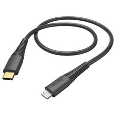 Кабель Hama 00183308 Lightning USB Type-C (m) 1.5м черный