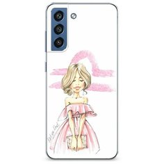 Силиконовый чехол "Весы образ" на Samsung Galaxy S21 FE / Самсунг Галакси S21 FE Case Place