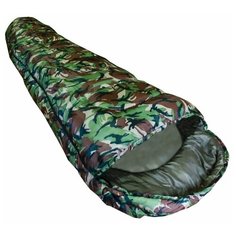 Спальный мешок Novus Camo зеленый/коричневый