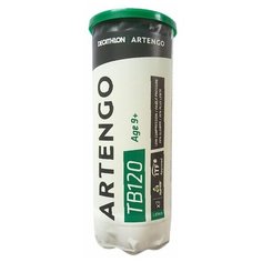 Мяч для соревнований по большому теннису детский PRESSION TB 120 3 шт. ARTENGO X Декатлон Decathlon