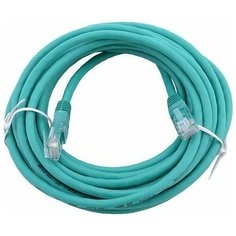 Патч-корд литой AOPEN UTP кат.5е, зеленый, 15 м.