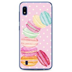 Силиконовый чехол "Пирамидка макарони" на Samsung Galaxy A10 / Самсунг Галакси А10 Case Place