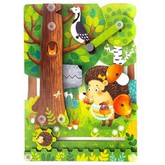 Бизиборд: Лесные приключения, Мастер игрушек (Развивающие игрушки, IG0364)