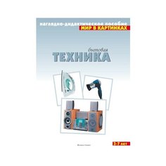Набор карточек Мозаика-Синтез Мир в картинках. Бытовая техника 29.5x21.5 см 8 шт.