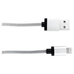 Кабель Canyon USB - Lightning (CNS-MFIC3) 0.96 м, dark grey