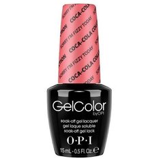 Гель-лак для ногтей OPI GelColor Coca-Cola, 15 мл, Sorry I`m Fizzy Today