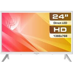 24" Телевизор Prestigio 24 Muze LED (2019), белый