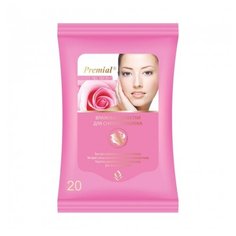 Premial салфетки для снятия макияжа