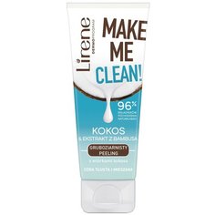 Lirene скраб для лица Make Me Clean! с кокосом и экстрактом бамбука 75 мл