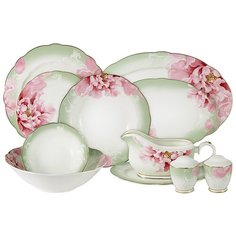 Обеденный сервиз Anna Lafarg Emily "Заря" 27 предметов на 6 персон (AL-M1836_27-E9)