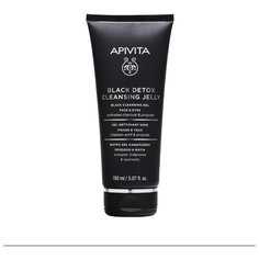 APIVITA/ОЧИЩЕНИЕ/АПИВИТА БЛЭК ДЕТОКС ОЧИЩАЮЩИЙ ГЕЛЬ ДЛЯ ЛИЦА И ГЛАЗ/150 МЛ