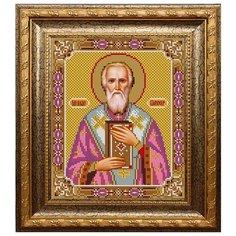 Набор для вышивания бисером "Святой Игнат", 20х24 см, арт. L-136