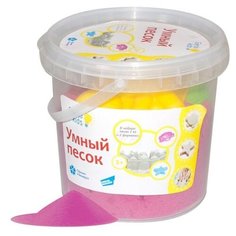 Набор для творчества "Умный песок", цвет: розовый, 1 кг Genio Kids