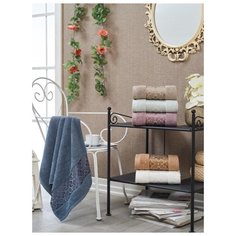 "Полотенце ""TWO DOLPHINS"" Хлопок (6 шт); арт: 9749; Размер: 50 х 90"