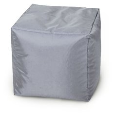 Пуфик-кубик MyPuff, оксфорд, Серебристо-серый