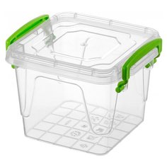 Контейнер Elan Gallery Фреш бокс 400 550ml Transparent-Green 640100