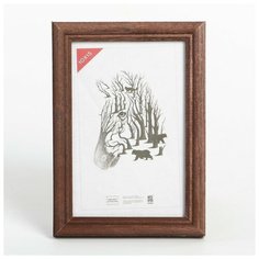 Фоторамка 10х15 см (1702) дерево Зебра