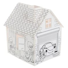 Домик раскраска Zabiaka Мой гараж 3 в 1 4720047