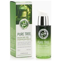 Enough Сыворотка успокаивающая Pure Tree Balancing Pro Calming up Ampoule 30 мл.