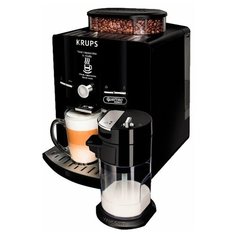Кофемашина Krups EA82F810 Quattro Force, черный
