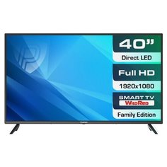 40" Телевизор Prestigio 40 Top WR LED (2021), черный