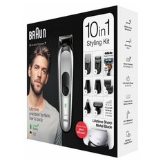 Набор для стрижки Braun MGK 7220, black/silver