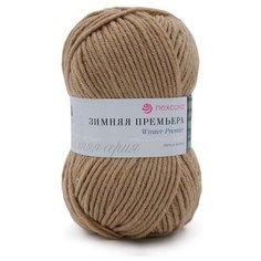 Пряжа Пехорка Зимняя премьера, 50 % мериносовая шерсть, 50 % акрил, 100 г, 150 м, 10 шт., 270 мокрый песок