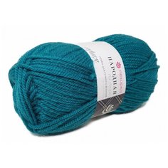 Пряжа Пехорка Народная, 30 % шерсть, 70 % акрил, 100 г, 220 м, 5 шт., 591 лагуна
