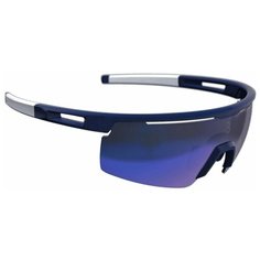 Очки велосипедные BBB Avenger PC, dark blue lenses синий-белый, BSG-57