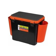 Ящик зимний односекционный "FishBox" (19л) "Helios" (оранжевый)
