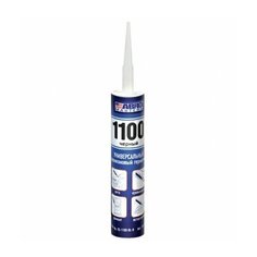 Герметик силиконовый 1100 (черный) SS-1100- BL (280мл) Abro