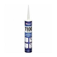 Герметик силиконовый 1100 (белый) SS-1100- WH (280мл) Abro