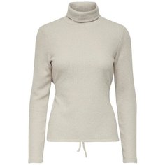 Водолазка Only, размер 42/XS, бежевый