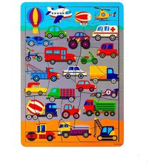 Головоломка "Транспорт Лесная мастерская