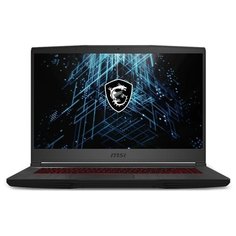 15.6" Ноутбук MSI GF63 Thin 11UC-219XRU (1920x1080, Intel Core i5 2.7 ГГц, RAM 8 ГБ, SSD 512 ГБ, GeForce RTX 3050, DOS), 9S7-16R612-219, черный