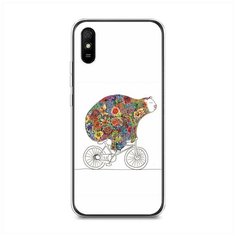Силиконовый чехол "Хобби велосипед 8" на Xiaomi Redmi 9A / Сяоми Редми 9А Case Place