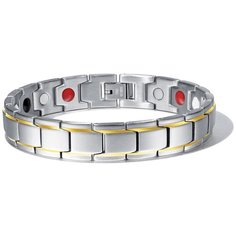 MB390 Браслет стальной с магнитами 2be Man