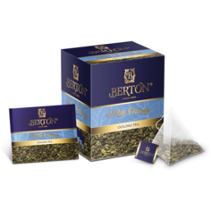 Чай Молочный улун Berton Milk Oolong в пирамидках, 20 пакетов