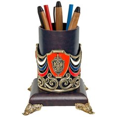 Подставка для письменных принадлежностей "Герб ФСБ" (СППЭ-16) Арт студия Классик