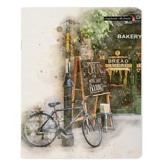 Тетрадь 48 листов "европейский дворик" 5 видов. Набор 5 штук. Альт