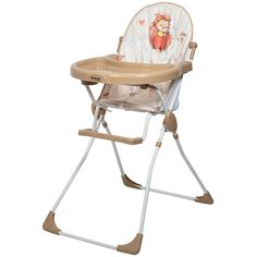 Стульчик для кормления InHome INBHC1 "Ежик", с 6 месяцев, бежевый